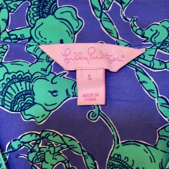 Lilly Pulitzer Elsa Top Small - Picture 3 of 4